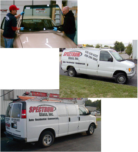 Workers Replacing Glass and Mobile Repair Vehicles in St. Louis, MO Workers Replacing Glass and Mobile Repair Vehicles in St. Louis, MO